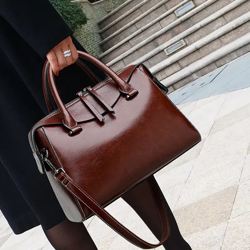 Fashionable Large Capacity Boston Tote Bag for Women
