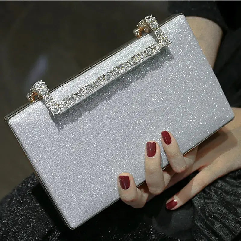 Diamond Evening Clutch Bags for Weddings and Parties