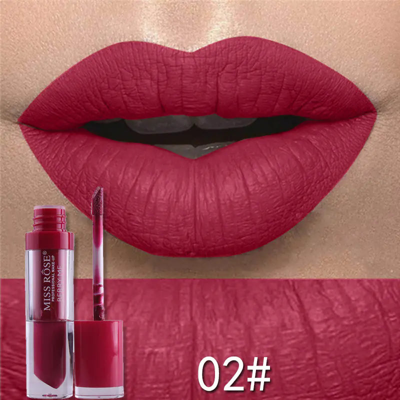 Matte Lip Gloss That Doesn't Stick to Cup