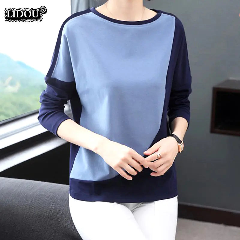 Asymmetric Fashion Tight T-Shirt
