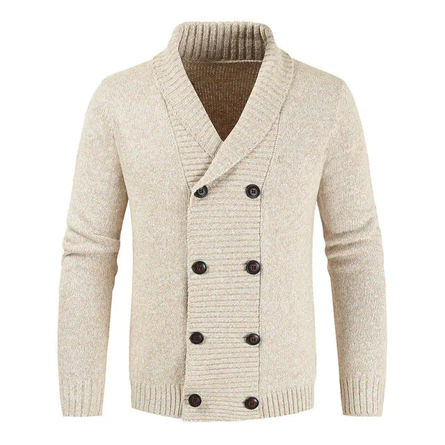 Men's Slim Fit Hooded Cardigan Sweater Jacket