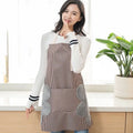 Fashionable Waterproof Reusable Apron for Kitchen