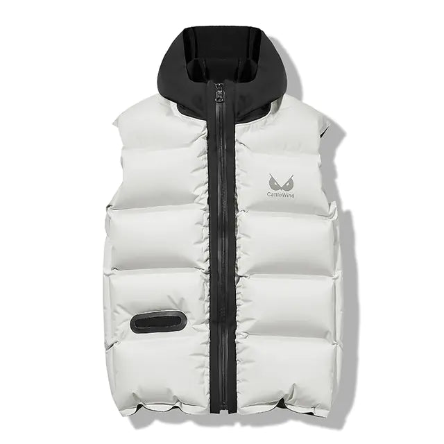 Men's Casual Warm Polyester Fiber Fashion Vest