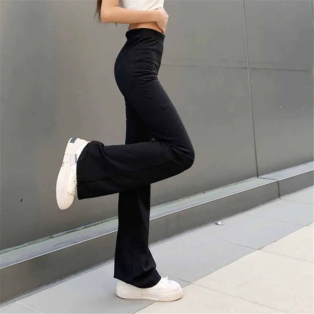 Comfortable High Waist Wide Leg Casual Pants for Women