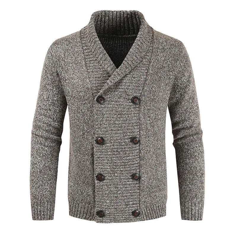 Men's Slim Fit Hooded Cardigan Sweater Jacket