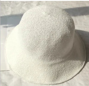 Breathable Knitted Summer Fisherman Hat for Women