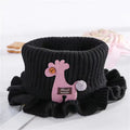 Cartoon Knit Scarf for Kids - Autumn and Winter