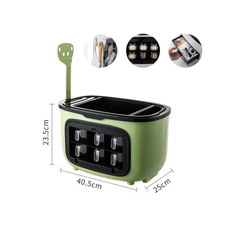 Multifunctional Shelf for Convenient Kitchen Use