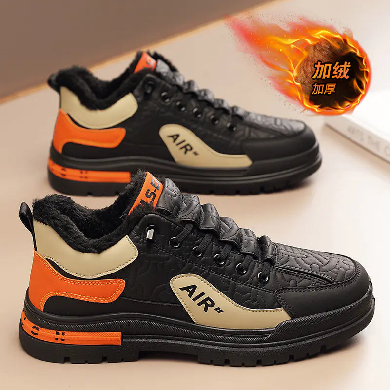 Trendy Men's Thick-Soled Casual Sneakers for Fall 2023