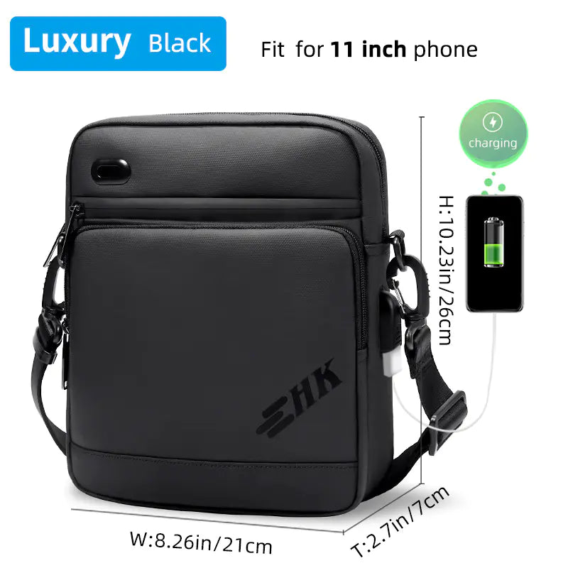 Heroic Knight Men's High Quality Shoulder Handbag