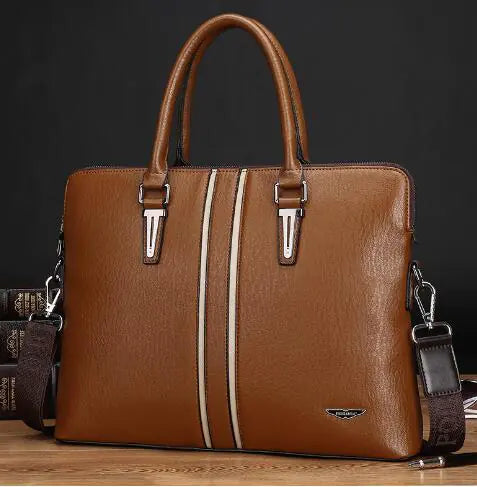 Leather Tote and Crossbody Bag