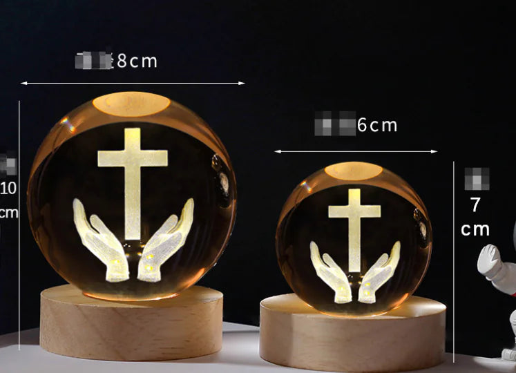 Glow Crystal Cross Church