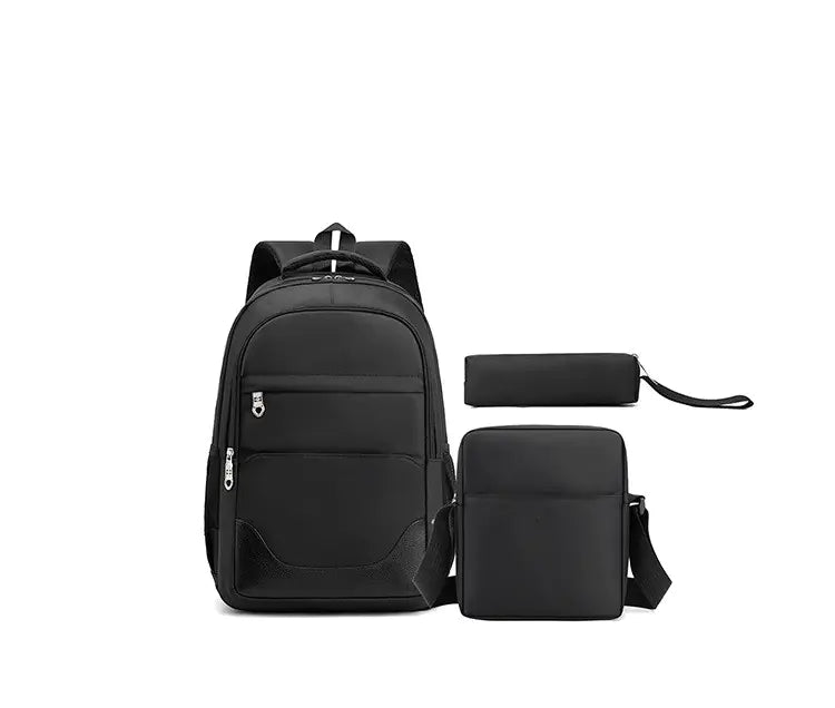 Three-Piece Large Capacity School Bag for Travel