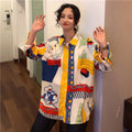 Vintage French Style Long Sleeve Shirt for Women