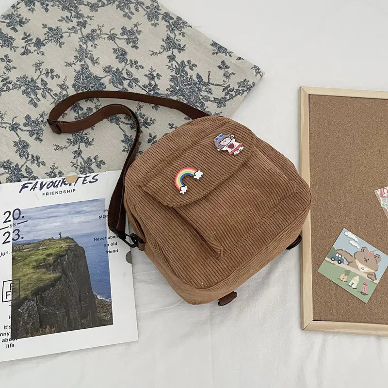 One-Shoulder Multi-Purpose Backpack for Women Students