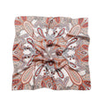 Chic 70cm Cashew Flower Scarf and Hairband Set