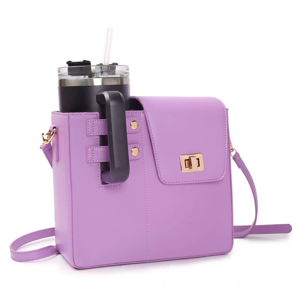 Universal Large Insulated Crossbody Kettle Bag for Bottles
