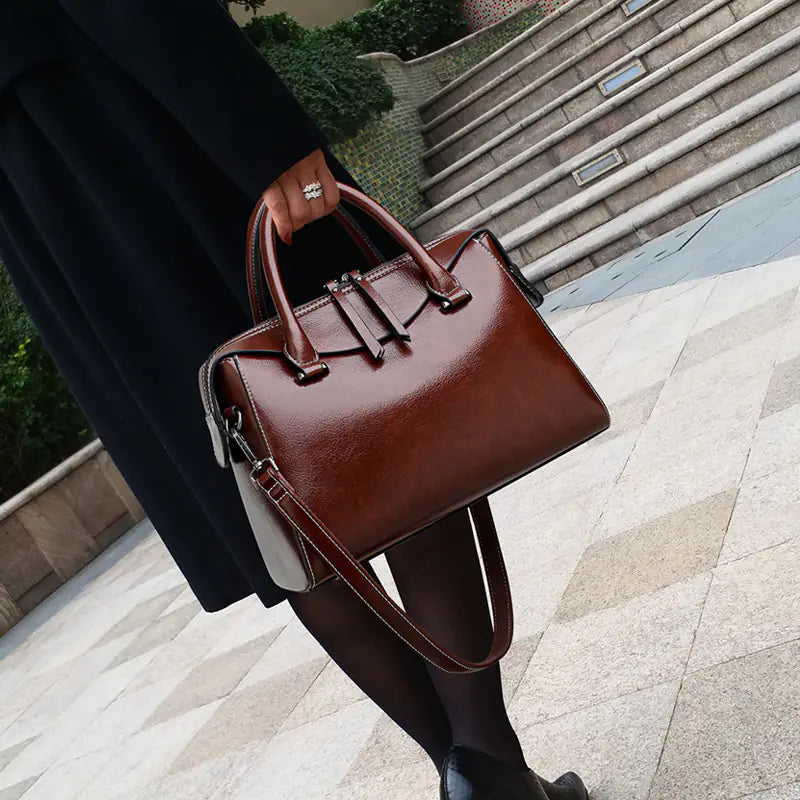 Fashionable Large Capacity Boston Tote Bag for Women