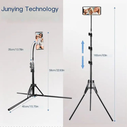 360-Degree Rotating Phone Stand for Live Streaming