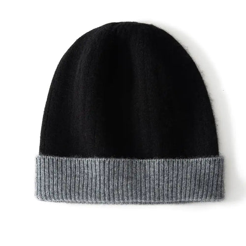 Children's Thick Goat Wool Hat for Winter Warmth