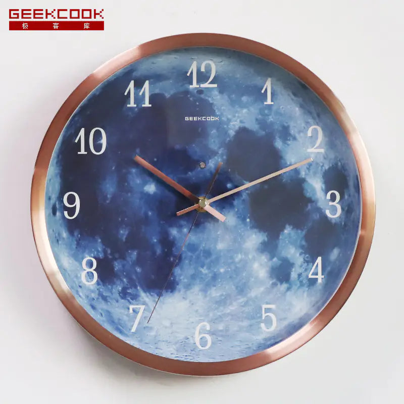 GeekCook Starry Blue Moon LED Sound Control Clock