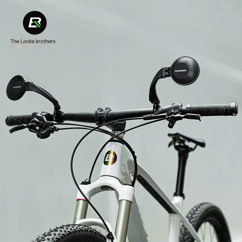 Rock Brothers Folding Rearview Mirror for Bicycles