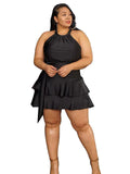 Backless Short Summer Dresses for Women Plus Size