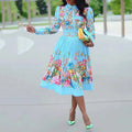 Africa Fashion Women's Printed Dress