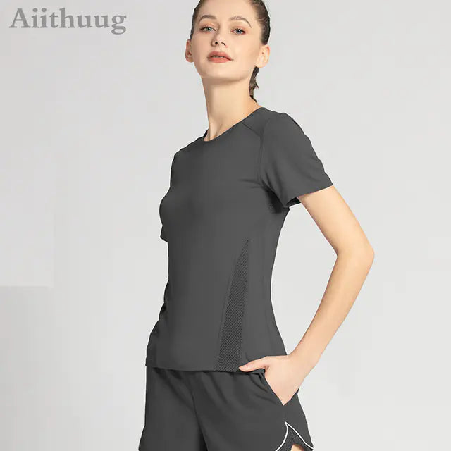 Quick-Drying Non-Marking Nude Mesh Clothing