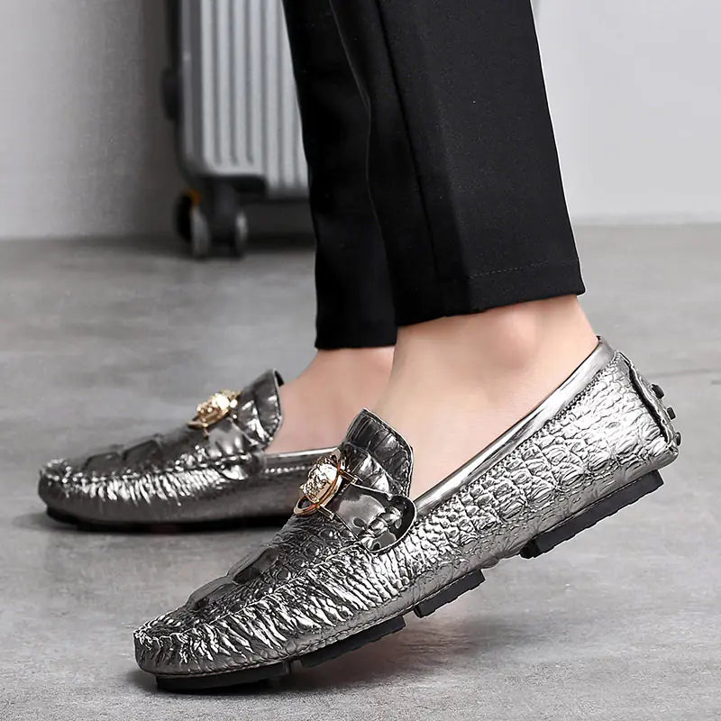 Trendy Plus Size Velvet Casual Shoes for Men