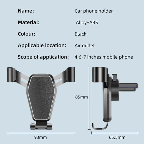 Gravity Navigation Bracket for Car Air Outlet Supplies