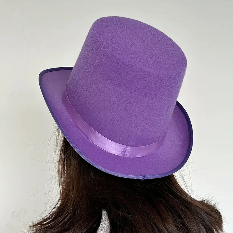 16cm High Top Hat for Performers and Halloween