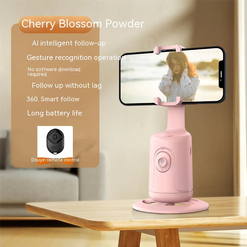 Automatic Face Tracking Phone Stabilizer with 360° Rotation