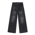 Men's Korean Loose Washed Wide Leg Mop Pants