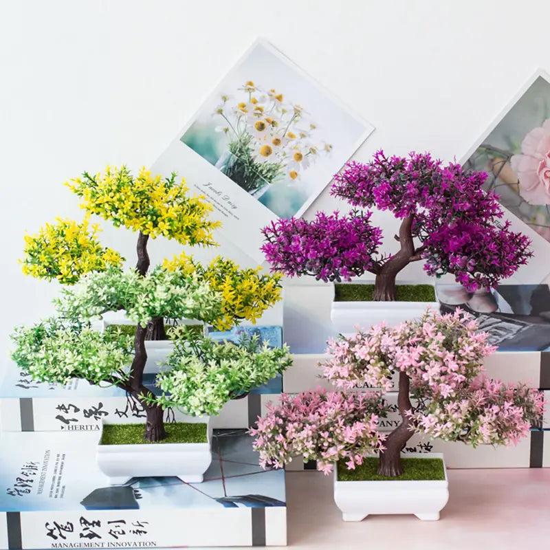 Plastic Bonsai for Home Decoration