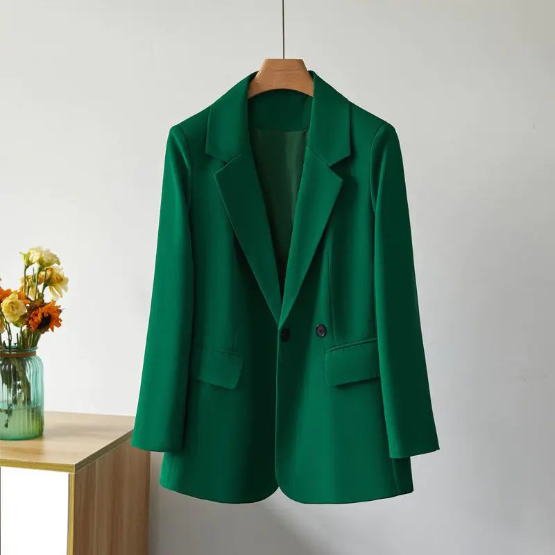 2023 Women's Loose Fit Korean Style Blazer Jacket