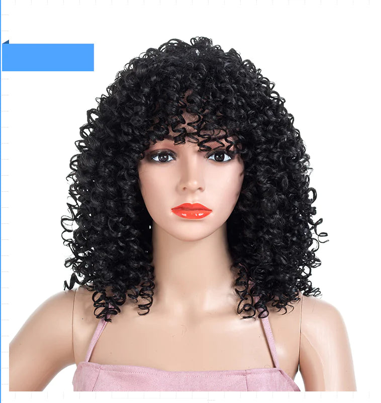 Wig, European Style Wig, Afro Style Wig