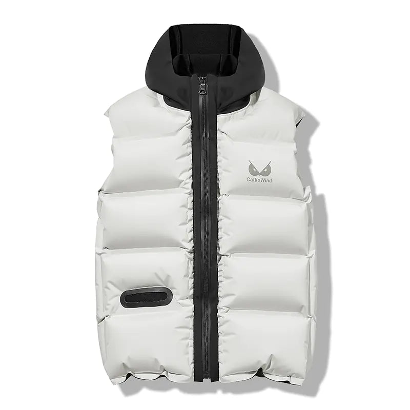 Men's Casual Warm Polyester Fiber Fashion Vest