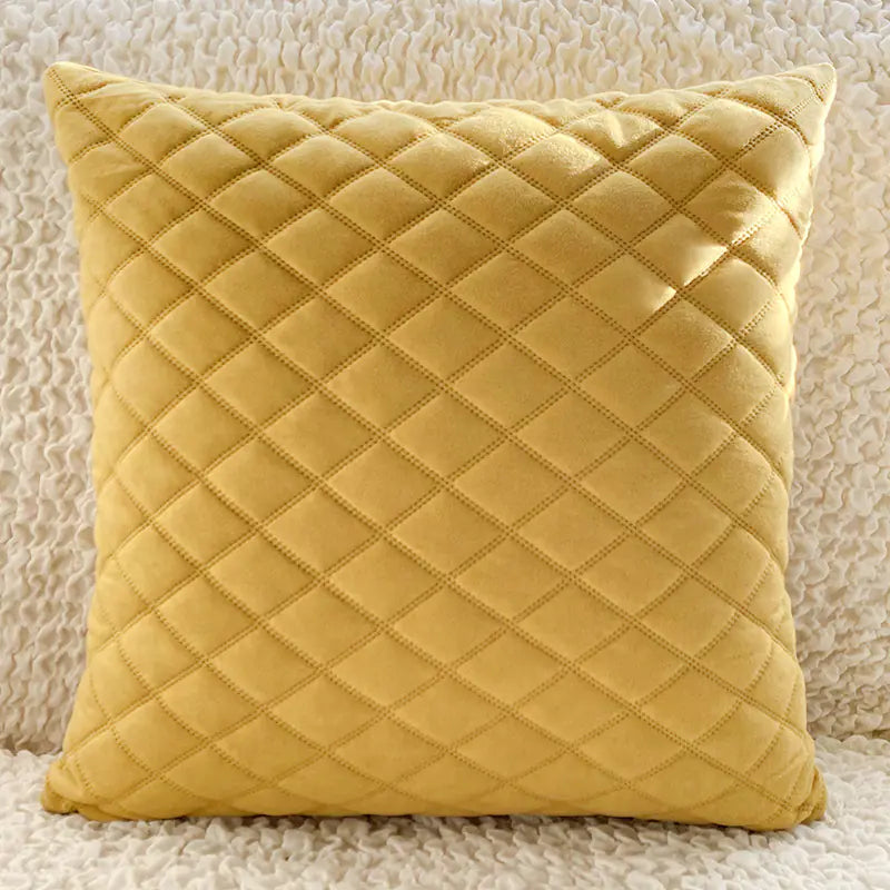 Velvet Fabric Art Cushions for Living Room Decor