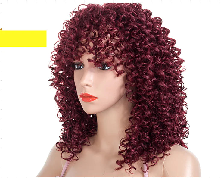 Wig, European Style Wig, Afro Style Wig
