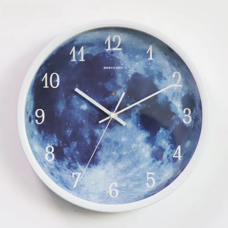 GeekCook Starry Blue Moon LED Sound Control Clock