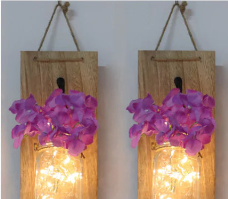 Solar Mason Jar Hanging Light for Garden and Balcony Decor