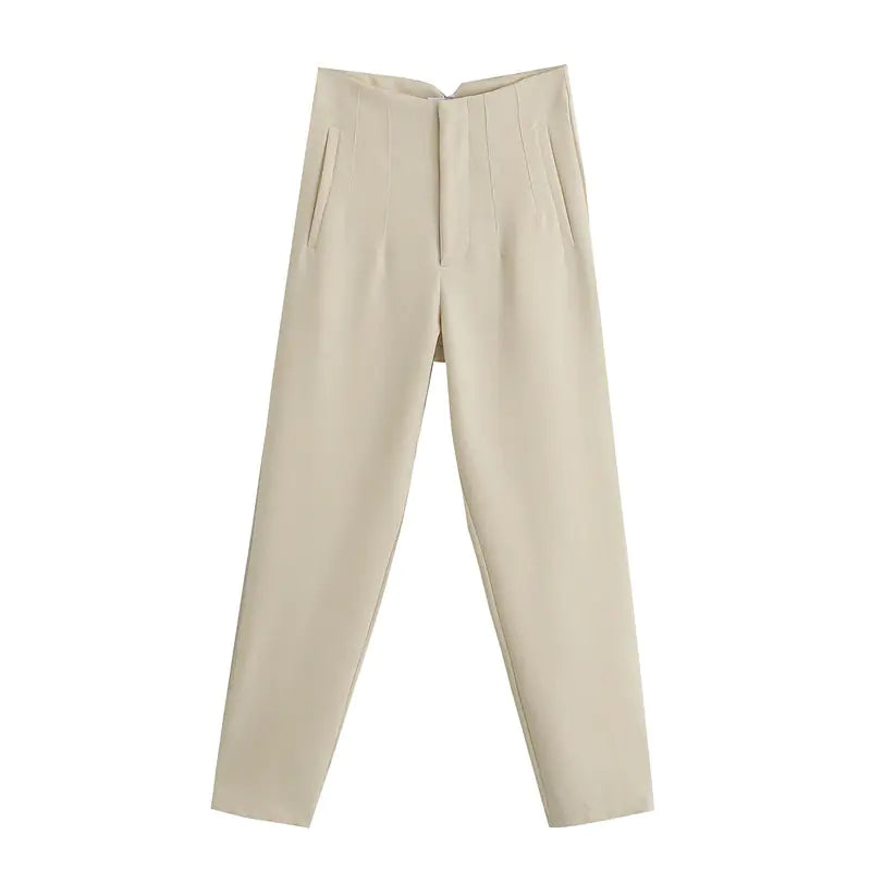 Comfortable High-Waist Casual Street Pants for Women