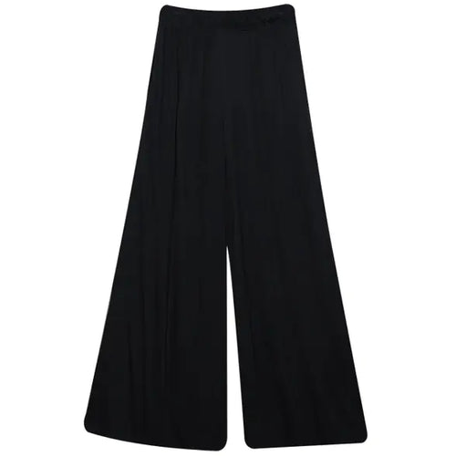 High Waist Wide Leg Pants for Women - Plus Size