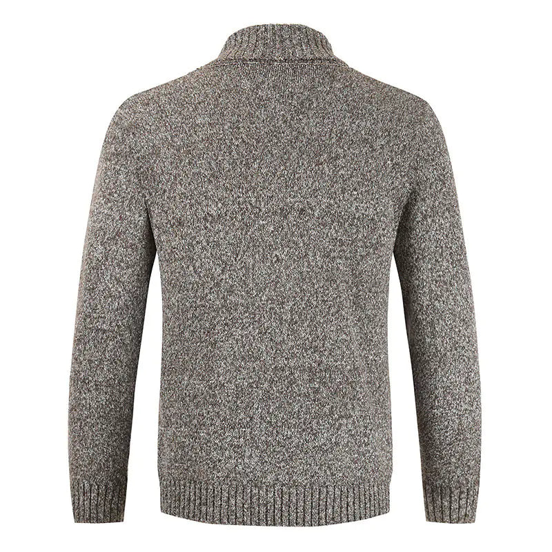 Men's Slim Fit Hooded Cardigan Sweater Jacket