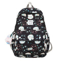 Cute Cartoon Print Women's Casual Backpack for School