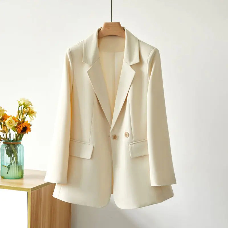 2023 Women's Loose Fit Korean Style Blazer Jacket