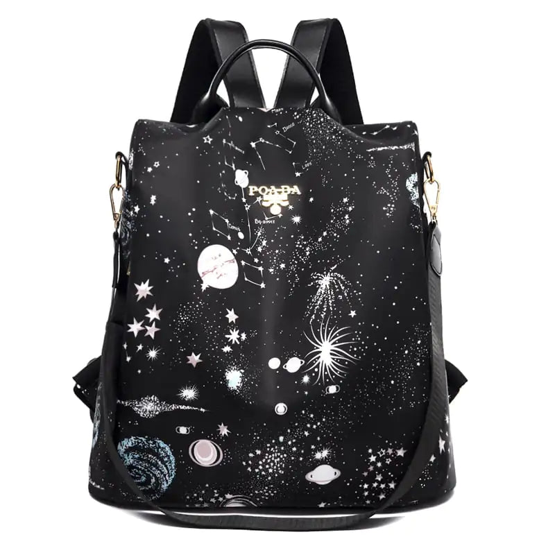 Waterproof Oxford Cloth Backpack for Students