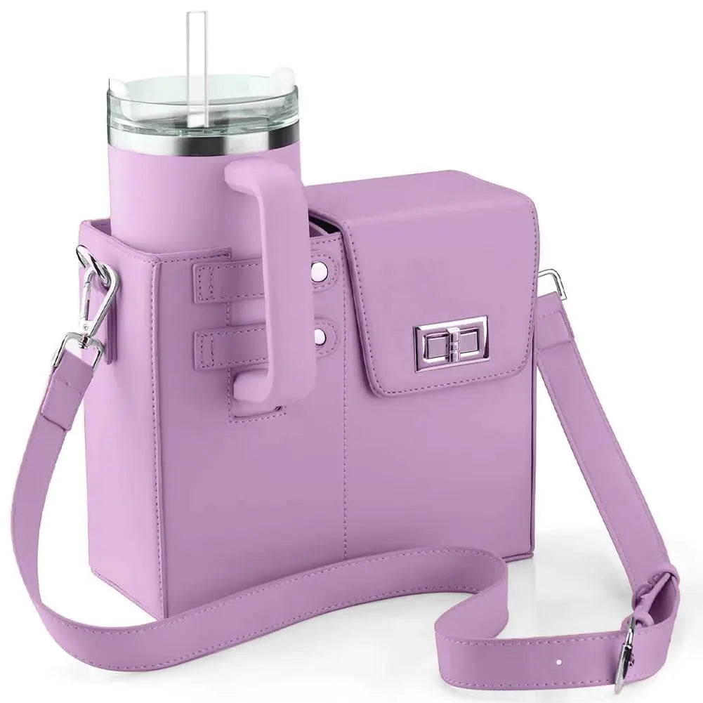 Universal Large Insulated Crossbody Kettle Bag for Bottles