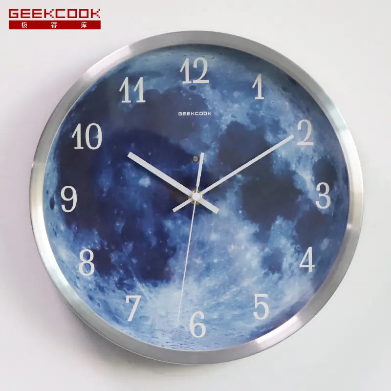 GeekCook Starry Blue Moon LED Sound Control Clock